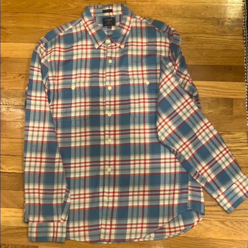 Men’s JCrew Flannel XL Slim